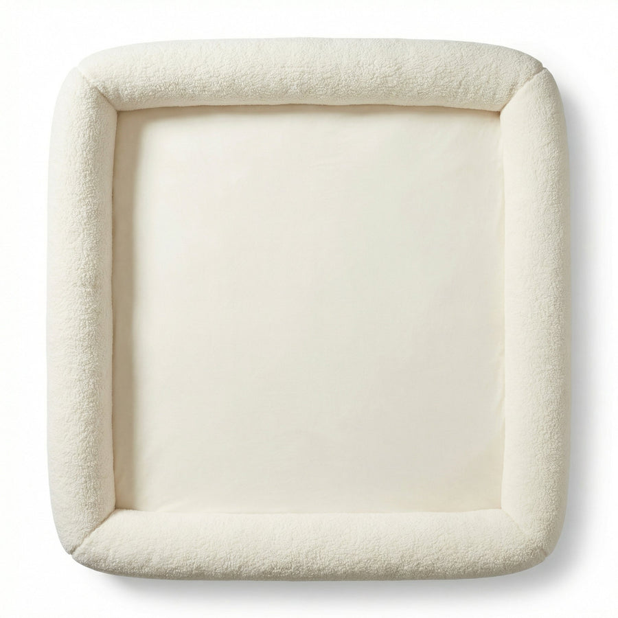 CloudNest Bordered Bed Sheet