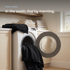 Black | In the wash, out by morning
