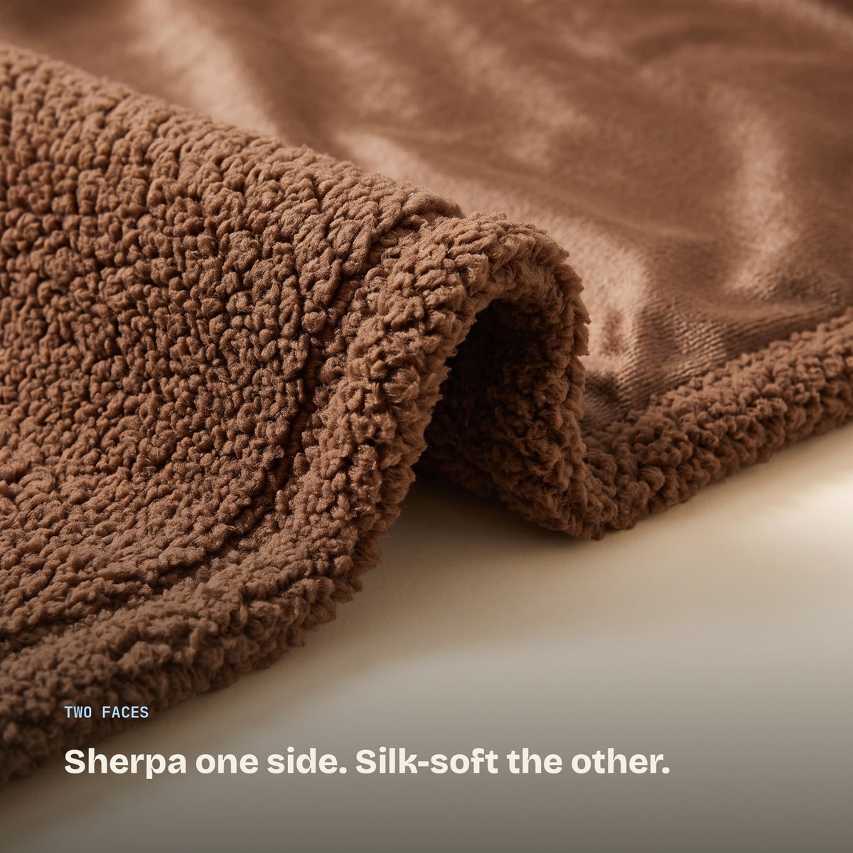 Sherpa where you touch. Sealed where it counts.