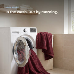 Red | In the wash, out by morning