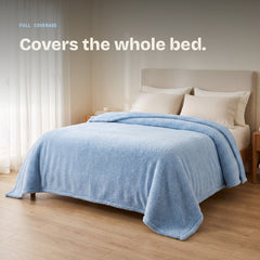 Sky Blue | Covers the whole bed